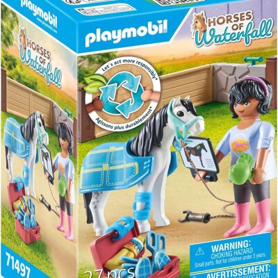 Playmobil 71497 - Terapeuta Y Caballo