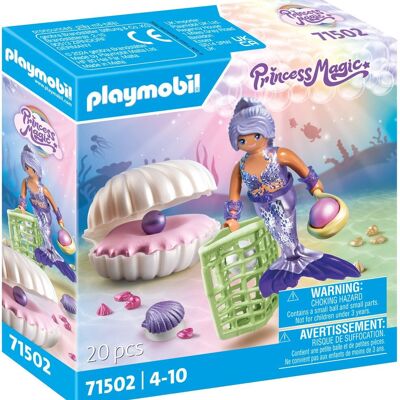 Playmobil 71502 - Sirena con conchiglia e perle