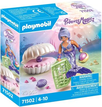 Playmobil 71502 - Sirène Avec Coquillage Et Perles 1