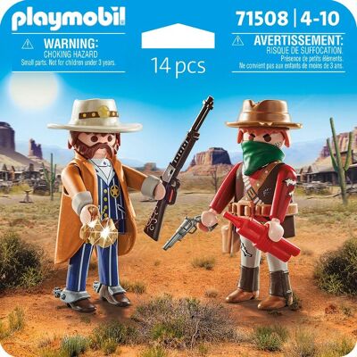 Playmobil 71508 - Sceriffo e banditi