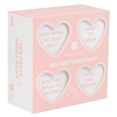 Hen Party / Wedding Party Games Night - 4 Pack