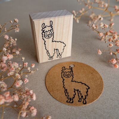 Stamp alpaca.