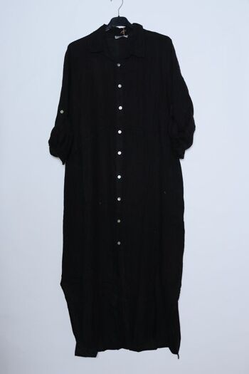 Robes chemise longue en Lin REF. 1484 5
