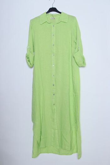 Robes chemise longue en Lin REF. 1484 20