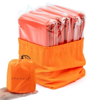 5 sacs de bivouac thermiques d'urgence premium 1