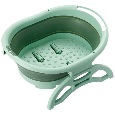 Foldable Foot Bath with Foot Massage Rollers
