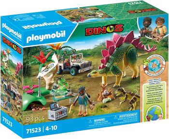 Playmobil 71523 - Campement Explorateurs Dinosaures 1