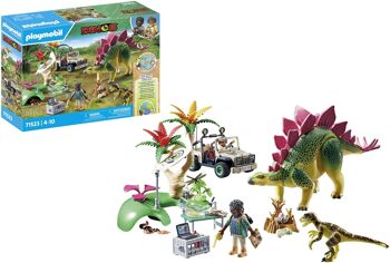 Playmobil 71523 - Campement Explorateurs Dinosaures 2