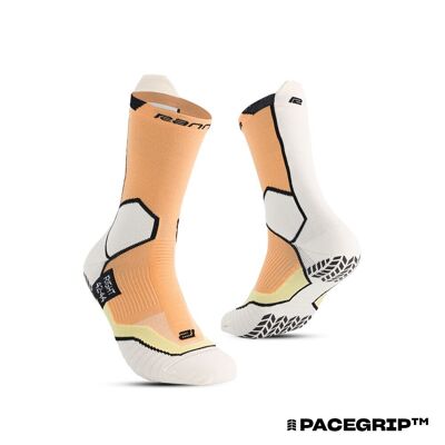 CHAUSSETTES DE TRAIL ANTIDÉRAPANTES RANNA TRAIL-R GRIP BEIGE