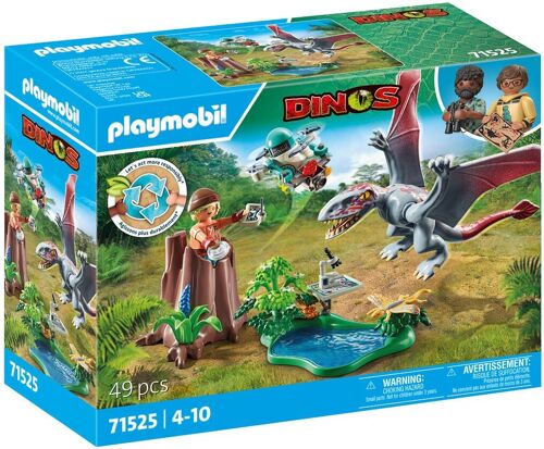 Playmobil 71525 - Drône Observation Et Dimorphodon