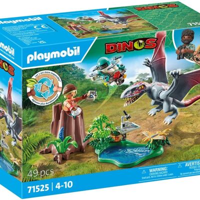 Playmobil 71525 - Drone De Observación Y Dimorphodon