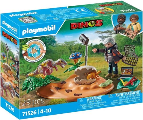 Playmobil 71526 - Stégosaure Et Voleur d'Œuf