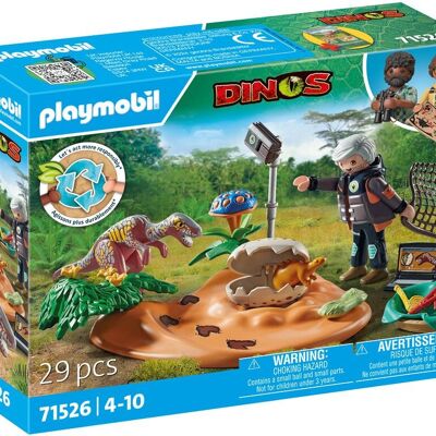 Playmobil 71526 - Stégosaure Et Voleur d'Œuf