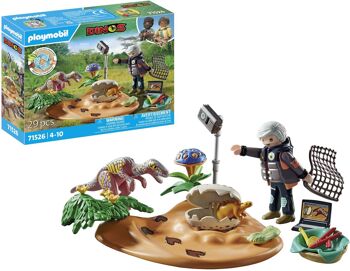 Playmobil 71526 - Stégosaure Et Voleur d'Œuf 2