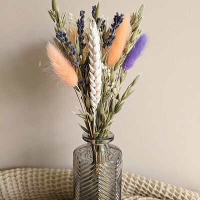 Peachy - Small bouquet of natural dried flowers