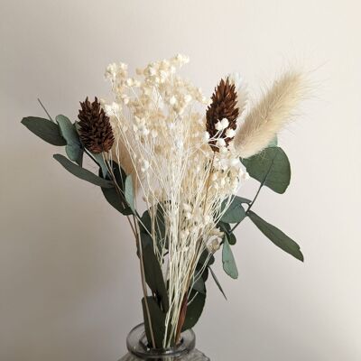 Suzette - Pequeño ramo de flores secas naturales