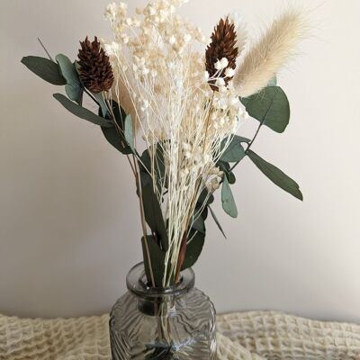 Suzette - Pequeño ramo de flores secas naturales