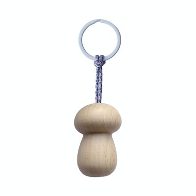 Wooden Mushroom Keychain - Nr. 5