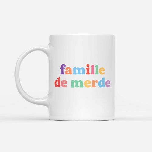 Mug "famille de merde"