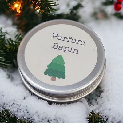 Bougie parfumée au sapin