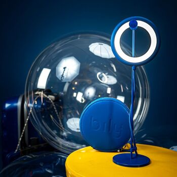 Lampe Bily Bird - Avec pieds à poser - Bleu electric 3