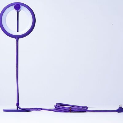 Lampe Bily Bird - Avec pieds à poser - Violet