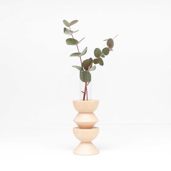 Vase de Table en Bois Totem - Moyen Nº 3 2