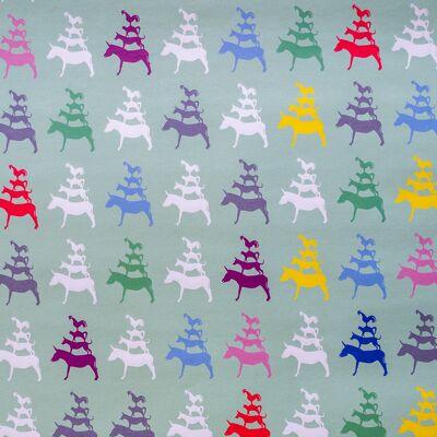 Bremen Town Musicians wrapping paper