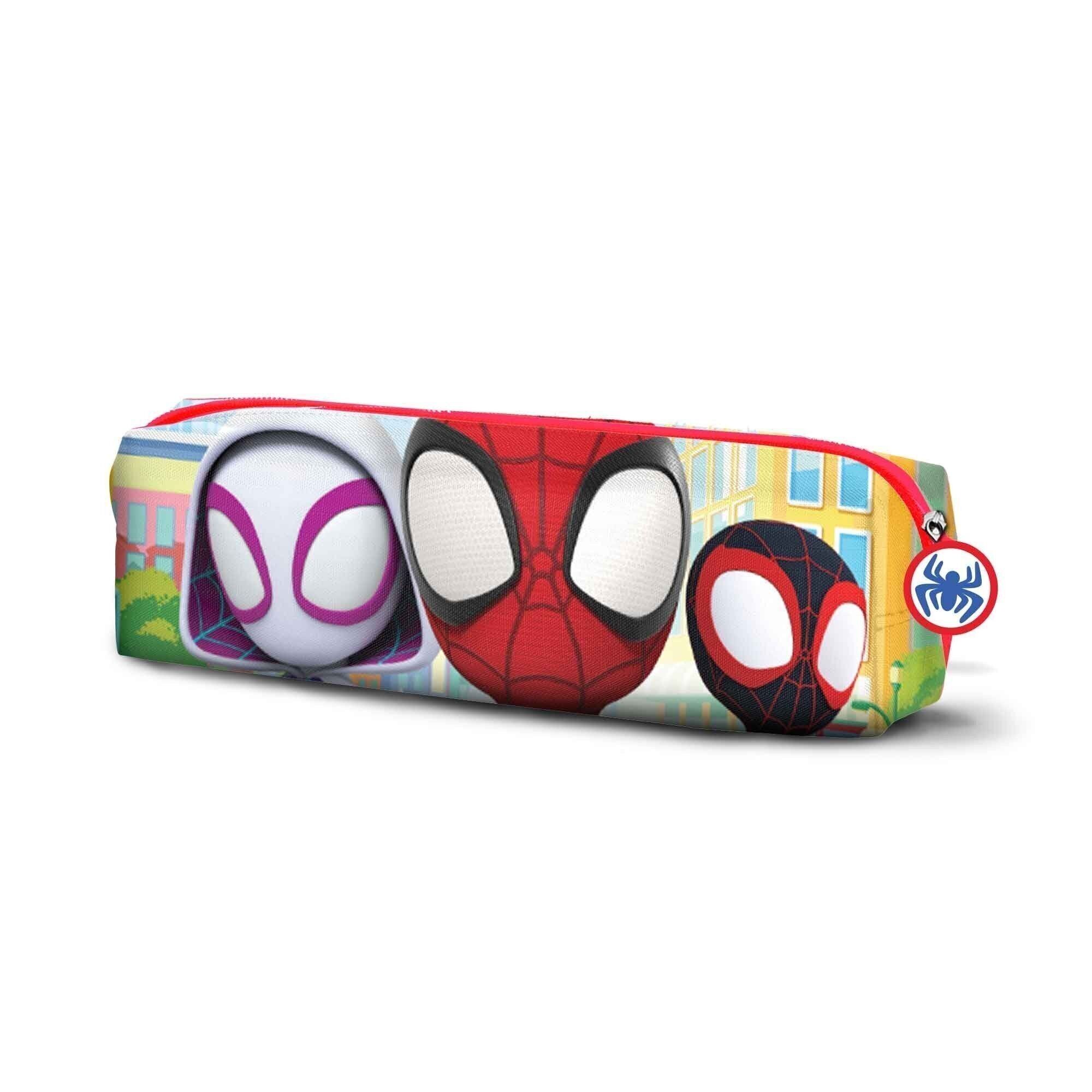 Astuccio quadrato Marvel Spiderman Streets, multicolore