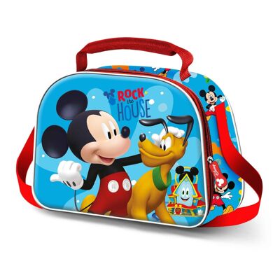 Borsa snack Disney Topolino Rock-3D, blu