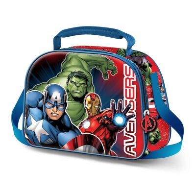 Borsa snack Marvel The Avengers Dynamic-3D, multicolore