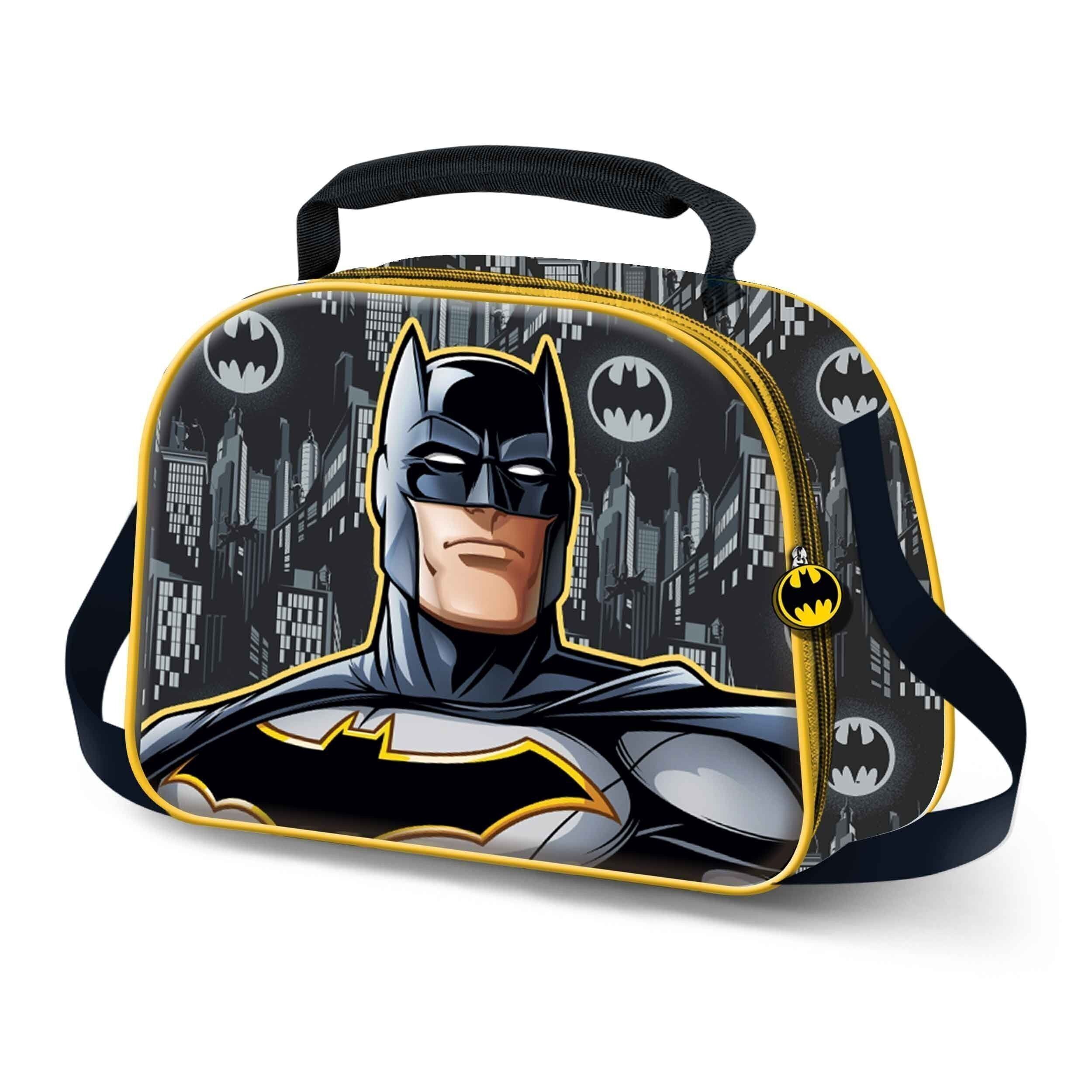 Borsa per il pranzo DC Comics Batman Skill-3D, nera