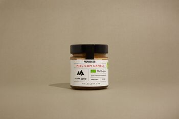 Crème de Miel Bio 100% Naturelle à la Cannelle | COTA1000 | Contenant de 300g 1