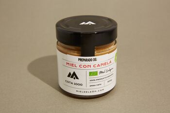 Crème de Miel Bio 100% Naturelle à la Cannelle | COTA1000 | Contenant de 300g 2