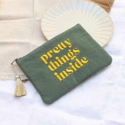 Trousse - pretty things inside - 20 x 14 cm