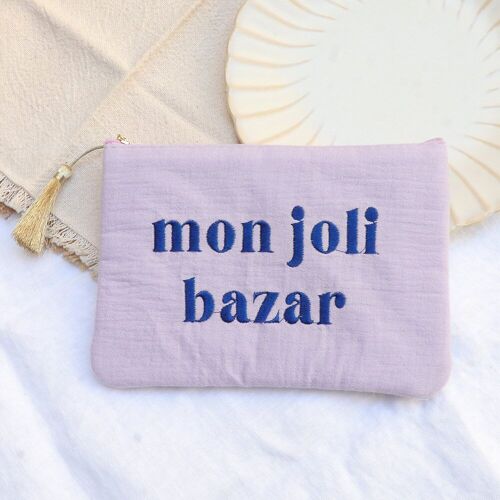 Trousse - mon joli bazar - 20 x 14 cm