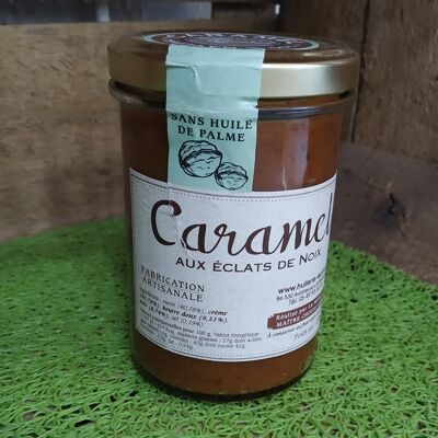 caramel aux éclats de noix