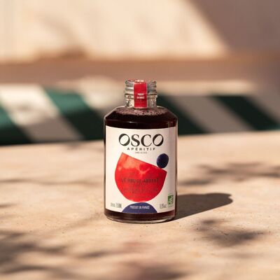 OSCO Le Rouge Ardent BIO 25cl - Aperitivo analcolico - formato discovery - ideale per cocktail gourmet e speziati