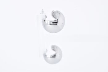 BOUCLES D'OREILLES BOULE EN ACIER INOXYDABLE - BO100074 4