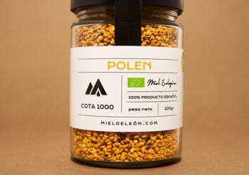Pollen Séché de Haute Qualité 100% Naturel Ecologique Bio | COTA1000 | Origine El Bierzo (Espagne) 1