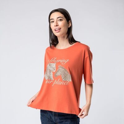 Mei Chili T-shirt en coton biologique Produit équitable