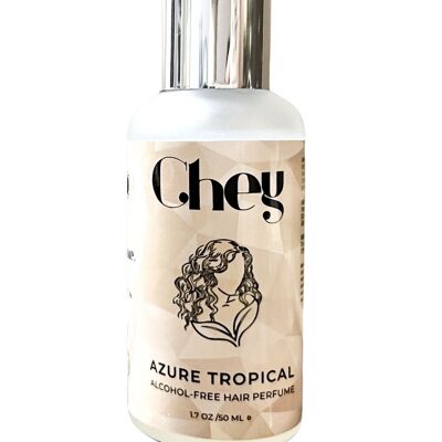 Azure Tropical - Perfume para el cabello sin alcohol