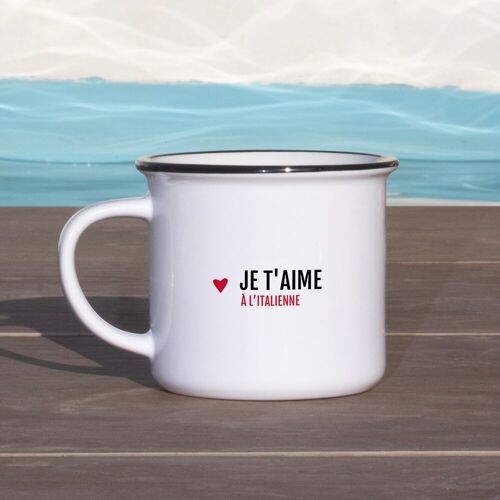 Mug Je t'aime à l'Italienne / Saint Valentin