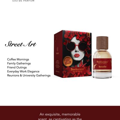 Best-seller 50 ml EDP unisexe de Bookarazzi