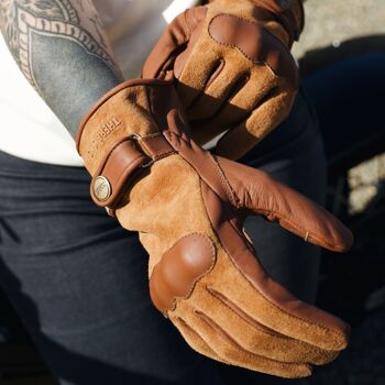 GLOVES KP CLASSIC - BROWN 1