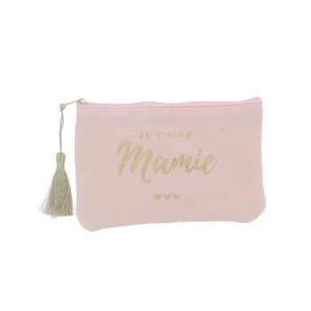 Petite trousse - je t'aime Mamie - 16,5x11cm 2