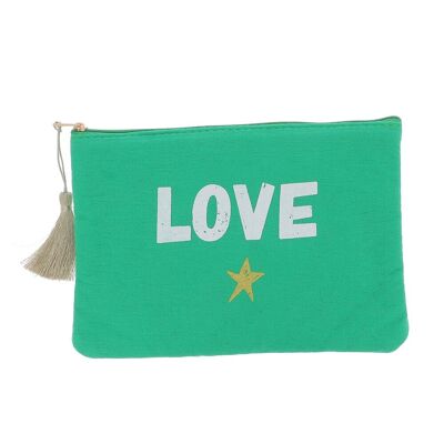 Trousse Love Story - LOVE - 20 x 14 cm