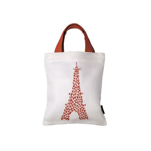 MINI TOTE BAG TOUR EIFFEL COEUR