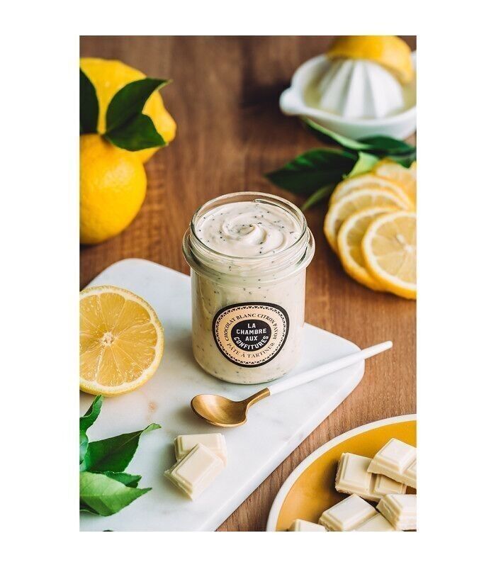 Crema spalmabile al limone bianco e papavero - 220G