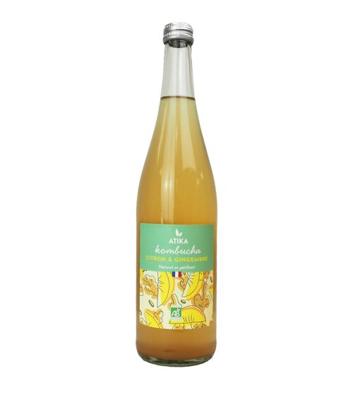 Kombucha Atika 75cl - Citron gingembre